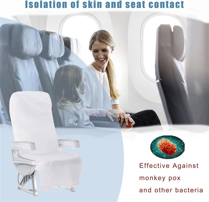 flight head rest cover